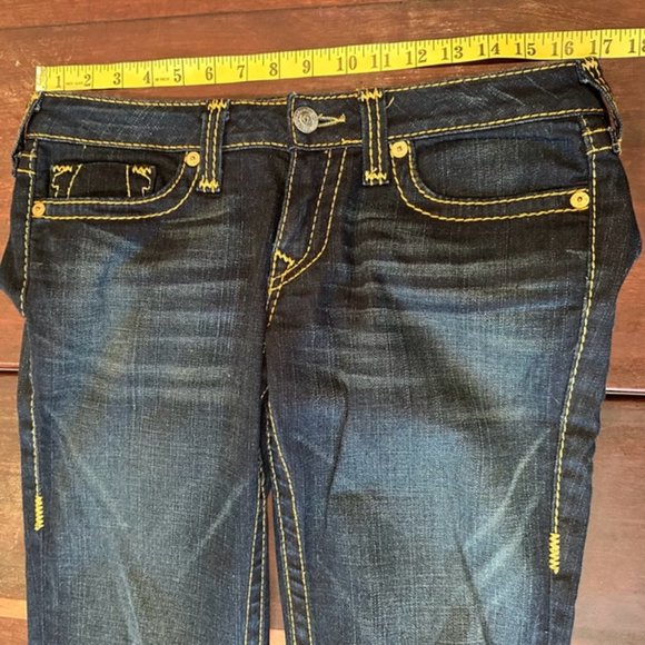 Women's True Religion Bobby Heritage Bootcut Denim Jeans, Size 30 - Picture 8 of 14